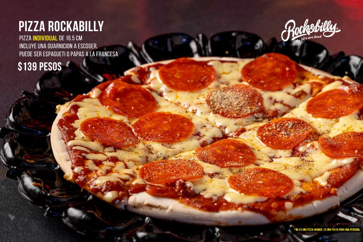 Menú Pizza